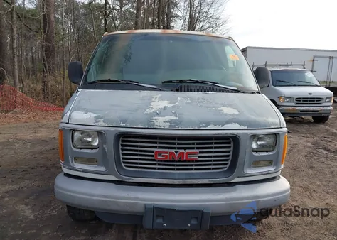 2000 GMC Savana Standard z USA, uszkodzony, nr VIN 1GTHG35RXY1163557